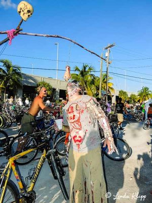Zombie Bike Ride, Fantasy Fest  89