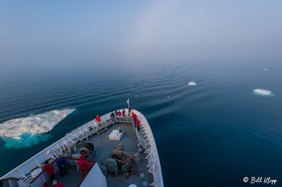 Fog Bow over National Geographic Explorer,  Disko Bay  3