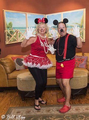 Mickey & Minnie Mouse, Fantasy Fest, Key West  76