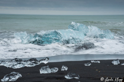 Iceberg Beach, Jokulsarlon Iceland  2