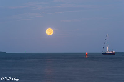 Super Moon Setting, Sunset Key  2