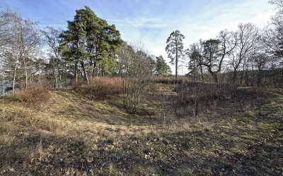 Resterna av dammen ovanfr Maskinhuset