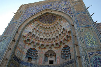 Entrance to the mosque (Bukhara)