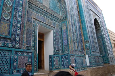 Inside Shakhi - Zinda (Samarkand)