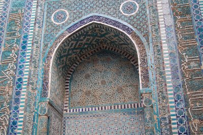 Inside Shakhi - Zinda (Samarkand)