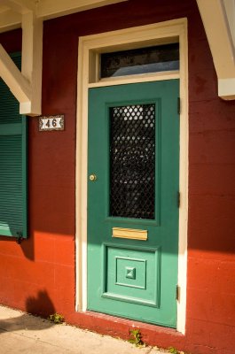 Painted Door in Old Town