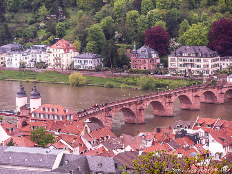 Old Bridge over the Neckar River