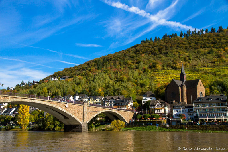 Bridge to the old town of Cochem