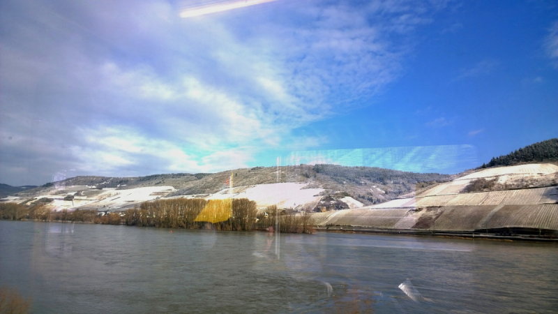 Rheingau im Schneekleid
