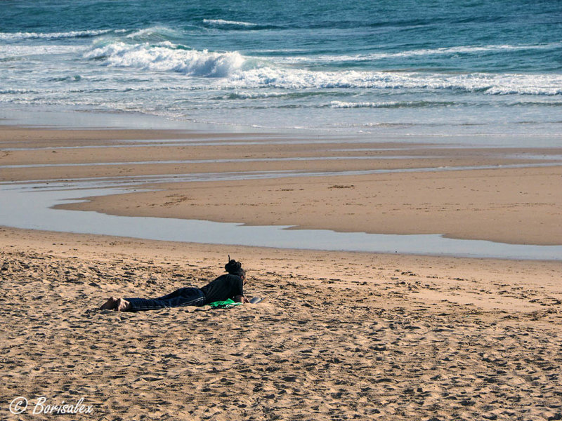 ...at the beach