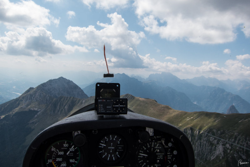 Dall Alpago verso il  Monte Dolada