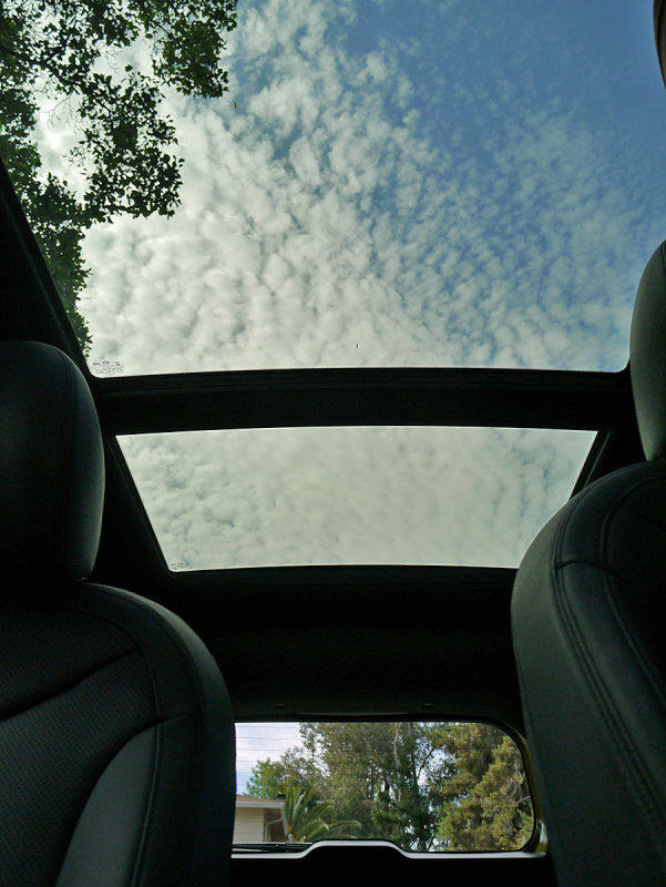 Clean Moon Roof - 300 Miles