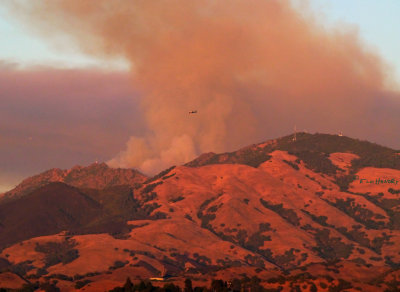 Fire on the Mountain Sept 2013 - Mt. Diablo