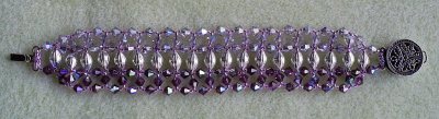 Crystal Ribbon Bracelet -RAW