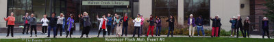 Flash Mob at Walnut Creek Library - all Participants