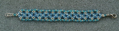 Fantasia Bracelet - Aquamarine Crystals (sold)