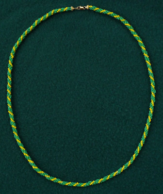 DNA Spiral Rope - Oakland A's theme (sold)