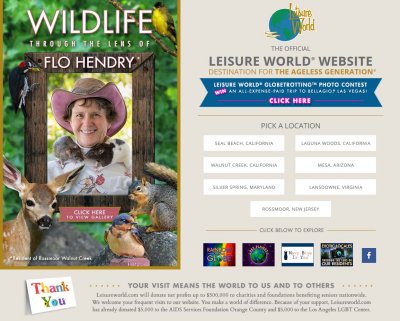 Leisure World Home Page - wildlife gallery