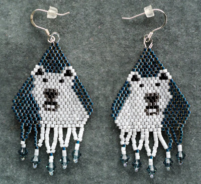 Polar Bear Earrings