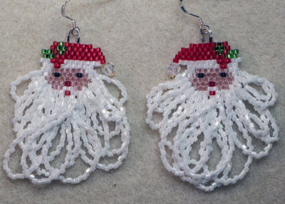 Santa with Fringe Beard (#5) Sold