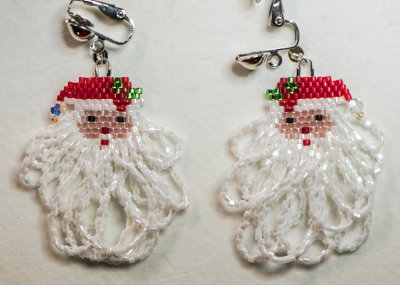 Santa with Fringe Beard (#4) Sold