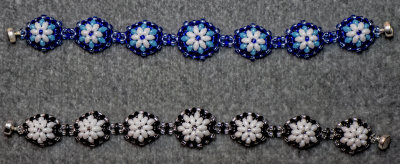 Bachelor Buttons Bracelets - Sold