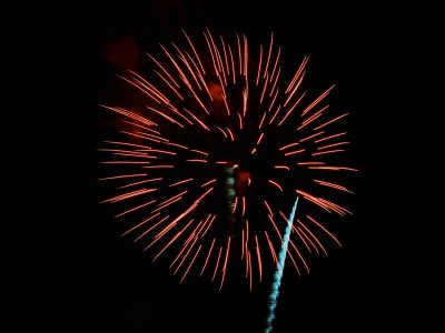 Fireworks, Greenwood Lake, July 2013