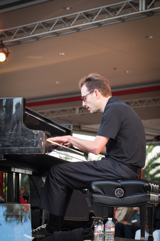 Greg Reitan on piano