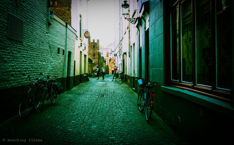 street alley in Brugge