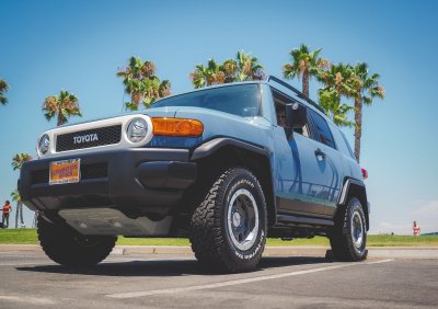 in Coronado with my FJ Cruiser