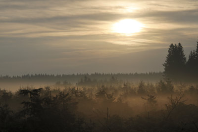 cloudy sunrise