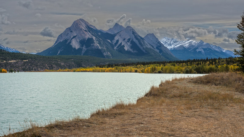 Overcast At Abraham Lake