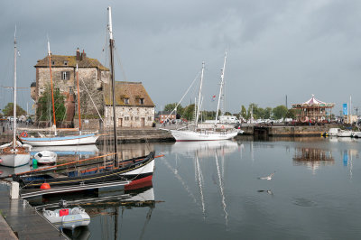 Old Honfleur Harbor