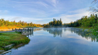 Blue Mist Rising