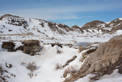 Winter In The Badlands