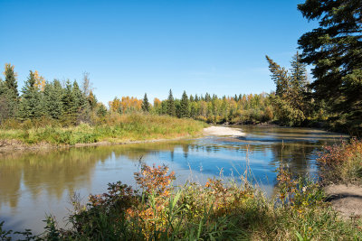 Fall On The Little Red Deer River