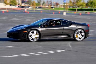 Ferrari F430...my ride!...85 mph in the parking lot! Woo hoo hoo hoo!