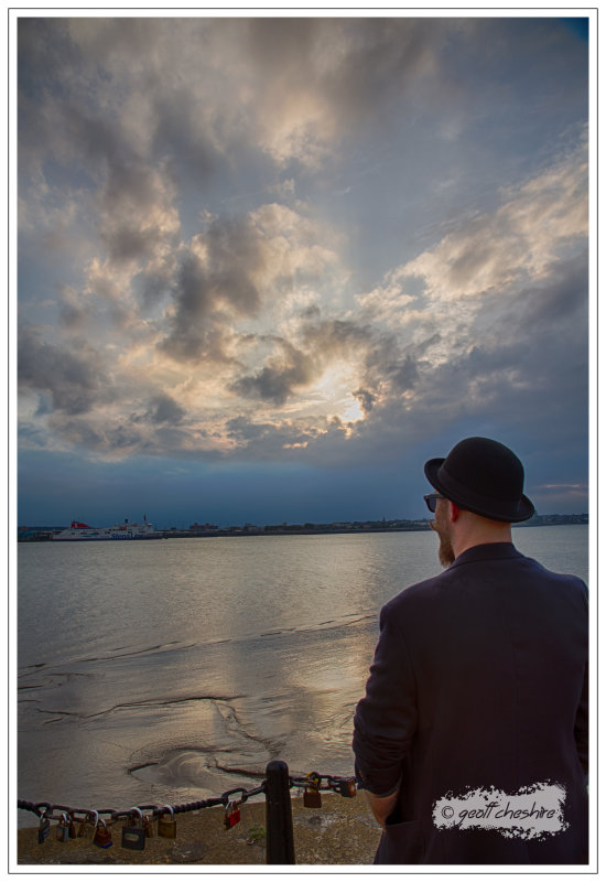 Waiting for the sunset