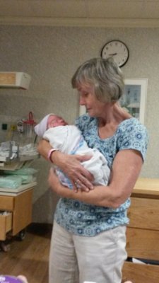 Baba welcomes Jack to the world