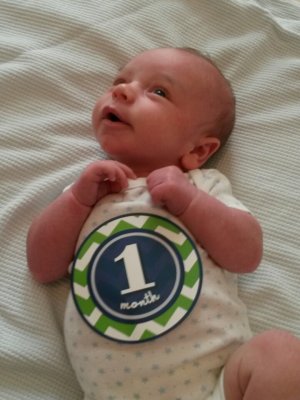 One month old! 