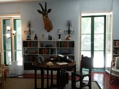 Hemingway's writing studio