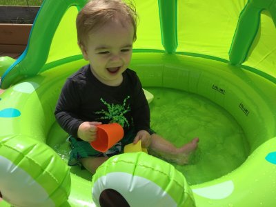 Thanks for the great pool, Aunt Maria!