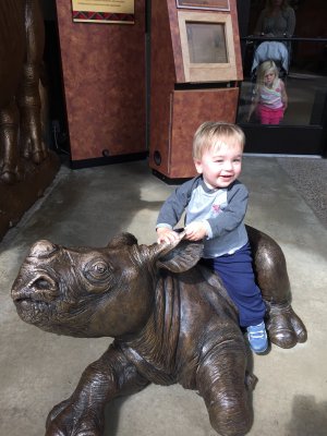 Jack loves the zoo!  