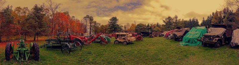 tractors and trucks