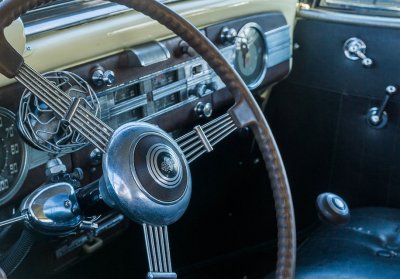 Packard interior