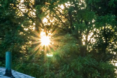 Shooting into the Sun