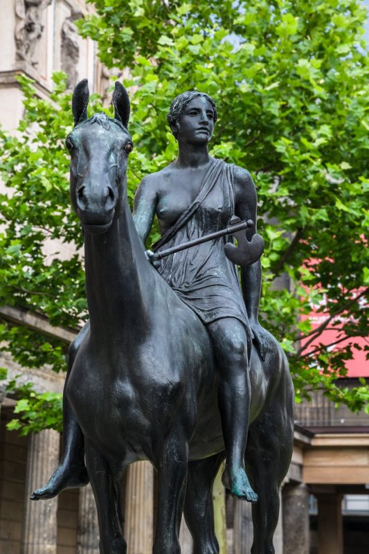 Amazon on Horseback