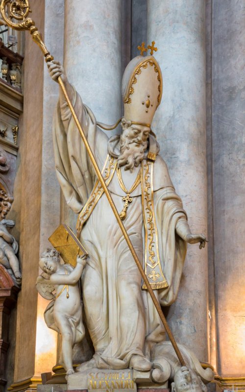 St. Cyril inside St. Nicholas Church