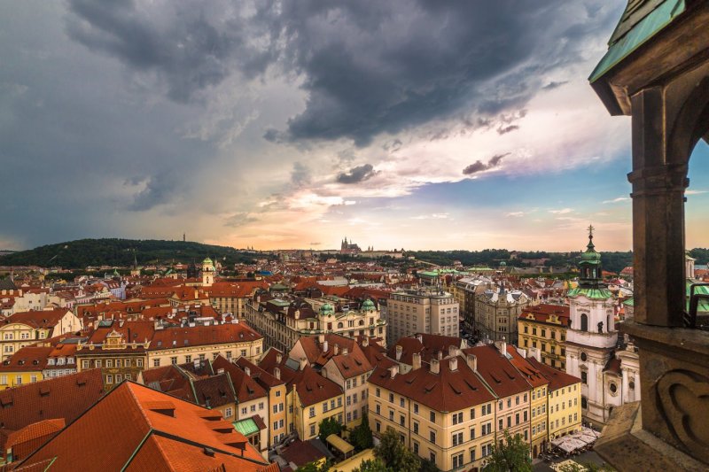Prague Skyline