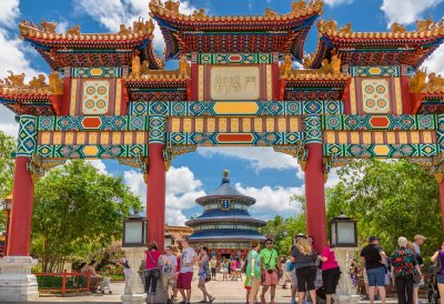 Chinese Pavilion at EPCOT